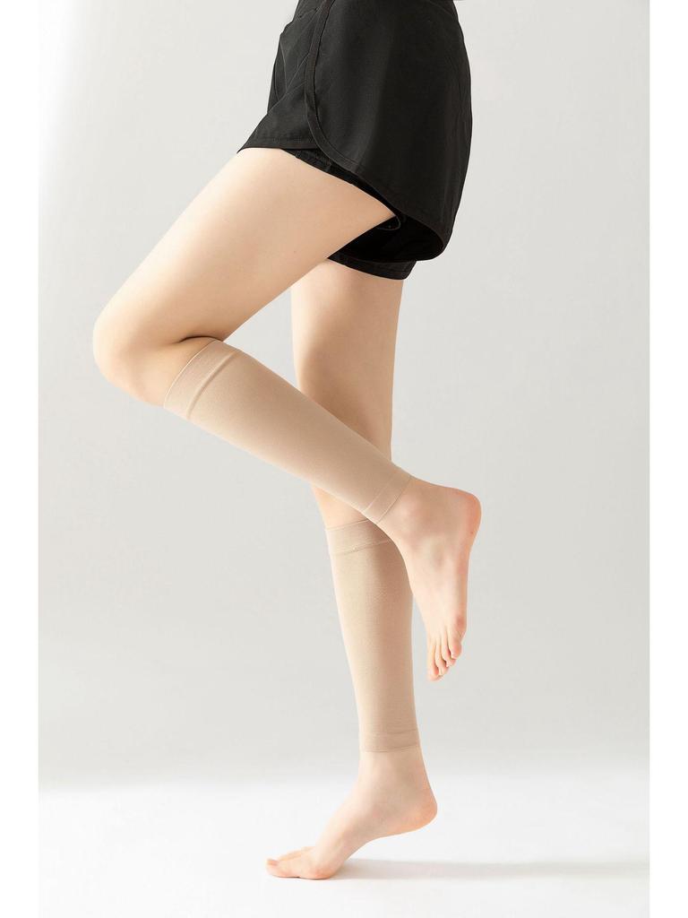 Manchons de mollet de compression unisexes - Pression transfrontalière, Soutien de deuxième niveau