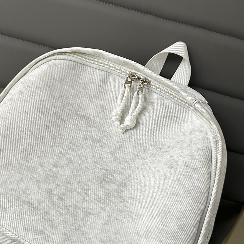 Embroidered Letter Student Schoolbag Women's Large Capacity Lightweight Backpack