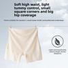 Ropa interior de seguridad de cintura alta para mujer, primavera y verano, 10A, antibacteriana, elevación abdominal, cadera, sin marcas en la piel, ángulo plano