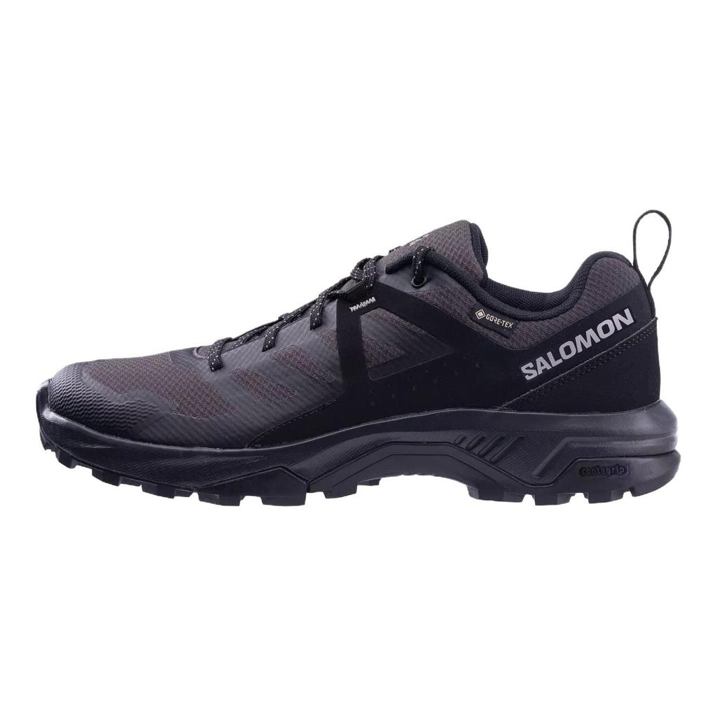 Salomon Exeo Gtx Comfortable Slip-Resistant Durable Low-Cut Hiking Shoes Men Hiking Shoes Gray Black 475078