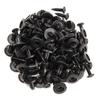 50 Pieces Universal Car Fender Retainer Plastic Clips Portable Vehicle Fastener Rivets Push Pins for 6mm Hole Automotive