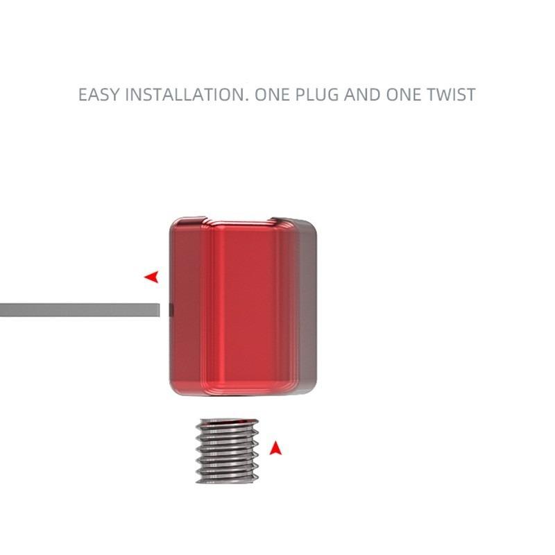 Switch Button Aluminum Alloy Shell Decor for Motorcycle Electric Vehicle Turn Signal Switch Keycap Accessories