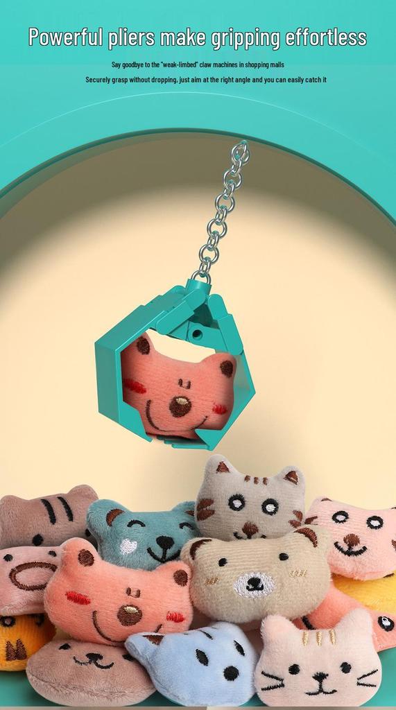 Cartoon Claw Machine Toy: Cute Companionship and Fun Game for Kids
