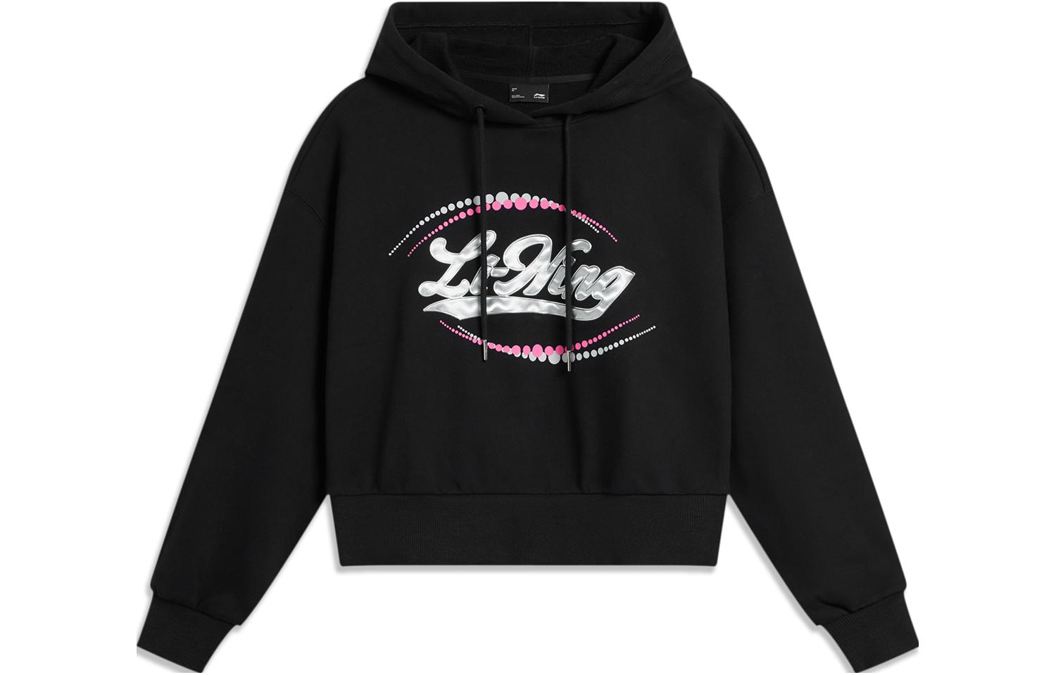 Свитшот Li Ning Sports Life Collection Женский Черный AWDTC94-4 L