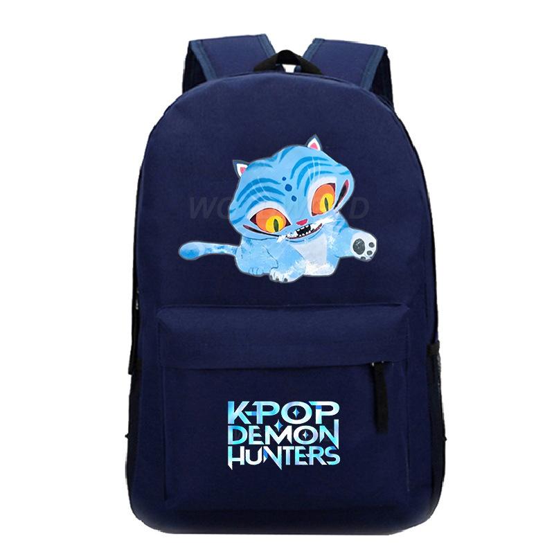 Witch Hunters Peripheral Cartoon Printing Korean Edition School Bag Primary and Secondary School Students Large Capacity Casual Simple Backpack