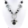 NOA [G5916] - Black 'Love' Designer Necklace