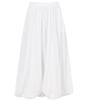 Shop   Women Waist Elastic Balloon Midi Skirt Black Pic Wsk 20569