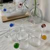6pcs Pack Small Cups Set Espresso Cups Coffee Mug Tea Cup Set Heat Resistant Glasses Coffee Tea Cups Mugs Milk