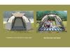 Male Wolf Quick-Open Outdoor Camping Tent: Folding, Portable, Dual-Layer, Rain & Sun Resistant