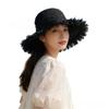 Cross-border Hot-selling Summer Sun Hat Japanese Handwoven Big Brim Bucket Hat Korean Version Fashion Temperament Sun Hat