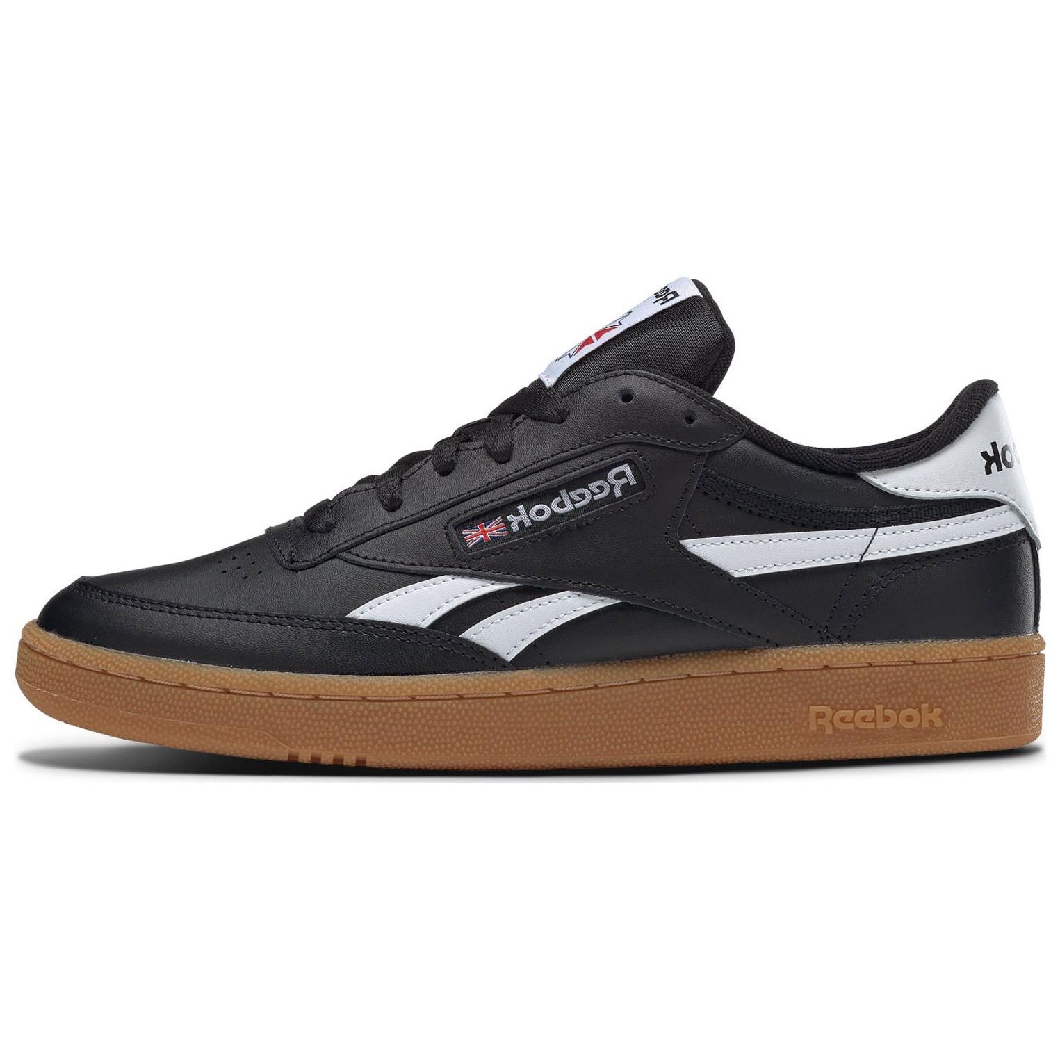 

Reebok Club C Revenge Unisex Black White Gum EG9244 EU 44