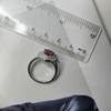 Silver Ring with a Natural Ruby 3.013ct, Item Weight 3.69 G (2182429)
