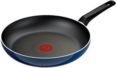 T-fal Bratpfanne, 26cm, Nur für Gasherd, Substanzen wie PFOA, "Royal Blue Intense Bratpfanne" Blau D53305