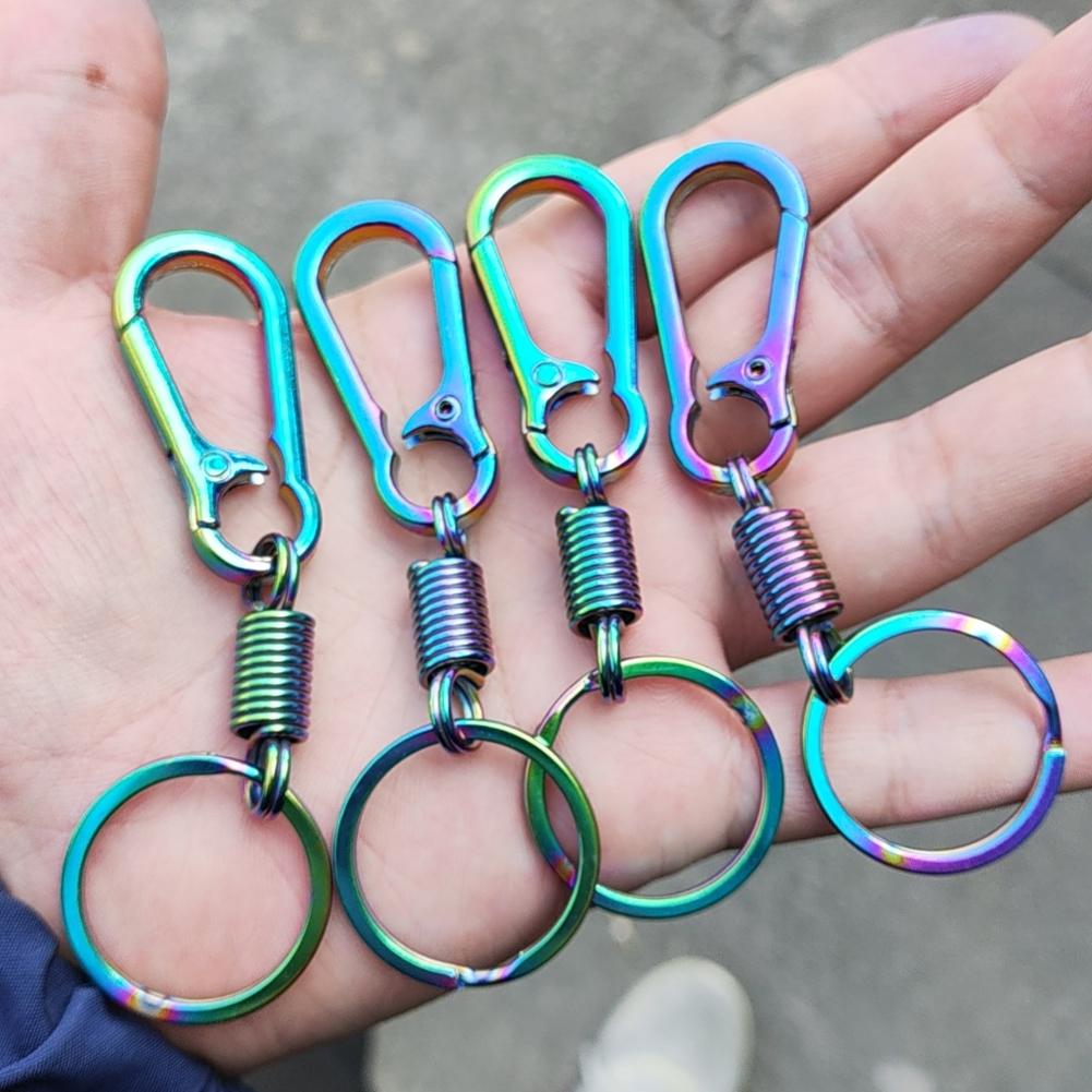 Creative Metal Car Auto Keychain Burnt Titanium Key Chain