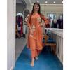 Women Bollywood Kurta Pant Set Indian Pakistani Top Tunic Wear Cotton Kurti SC-2114ew