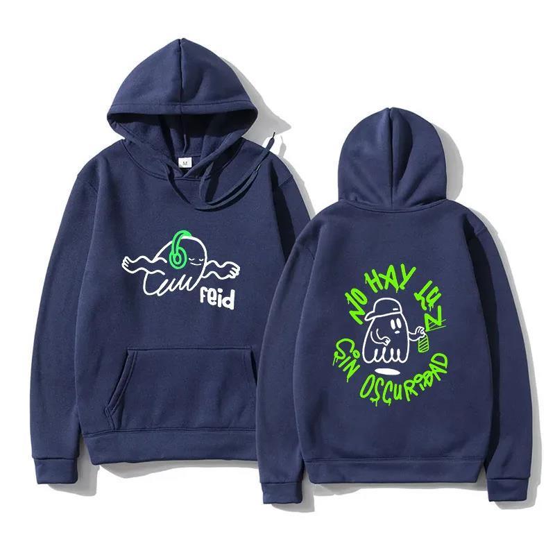 Rapper Feid Ferxxo Mor No Le Temas Rinted Men Hoodie Brand Hoody Clothes Vintage Fashion Casual Unisex Long Sleeve