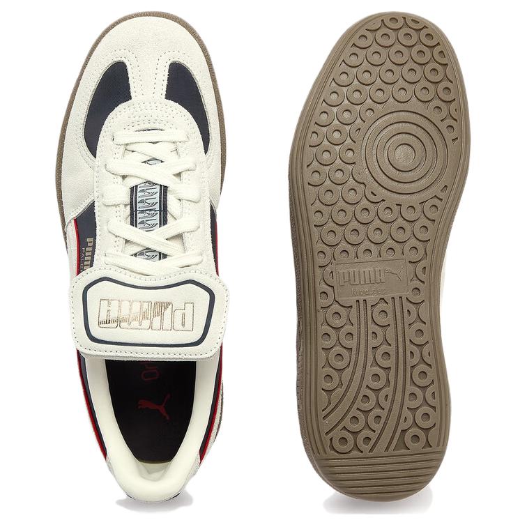 PUMA Unisex Blue White Palermo Premium Nl Low Top Sneakers 404836-03