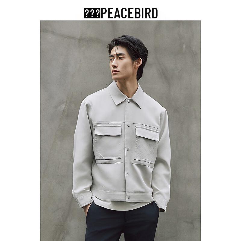 PEACEBIRD Men's Loose Fit Workwear Jacket