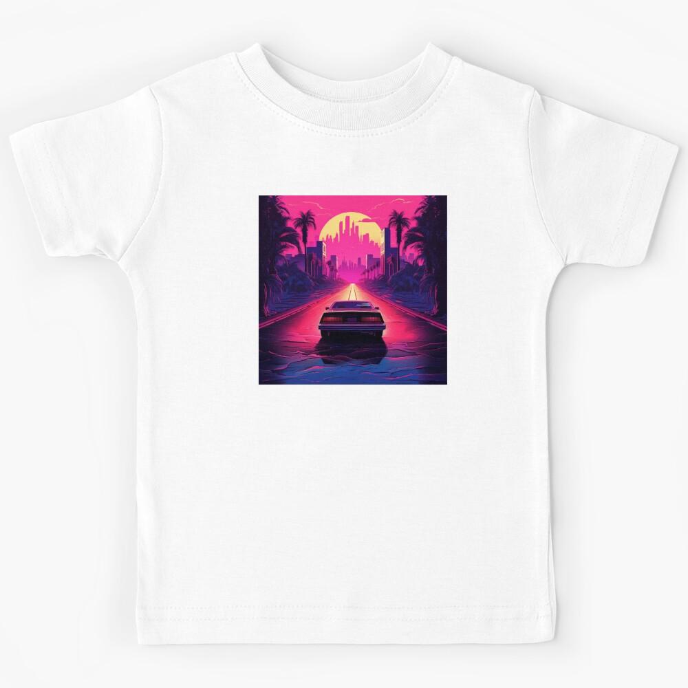 Miami disco 80 s style art. Kids T-Shirt 100
