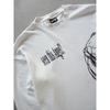 DRIPX Maglietta Termica a Maniche Lunghe Waffle Y2k Quotidiana Casual Stampa Cartoon T-shirt Street Cotone Caldo Top