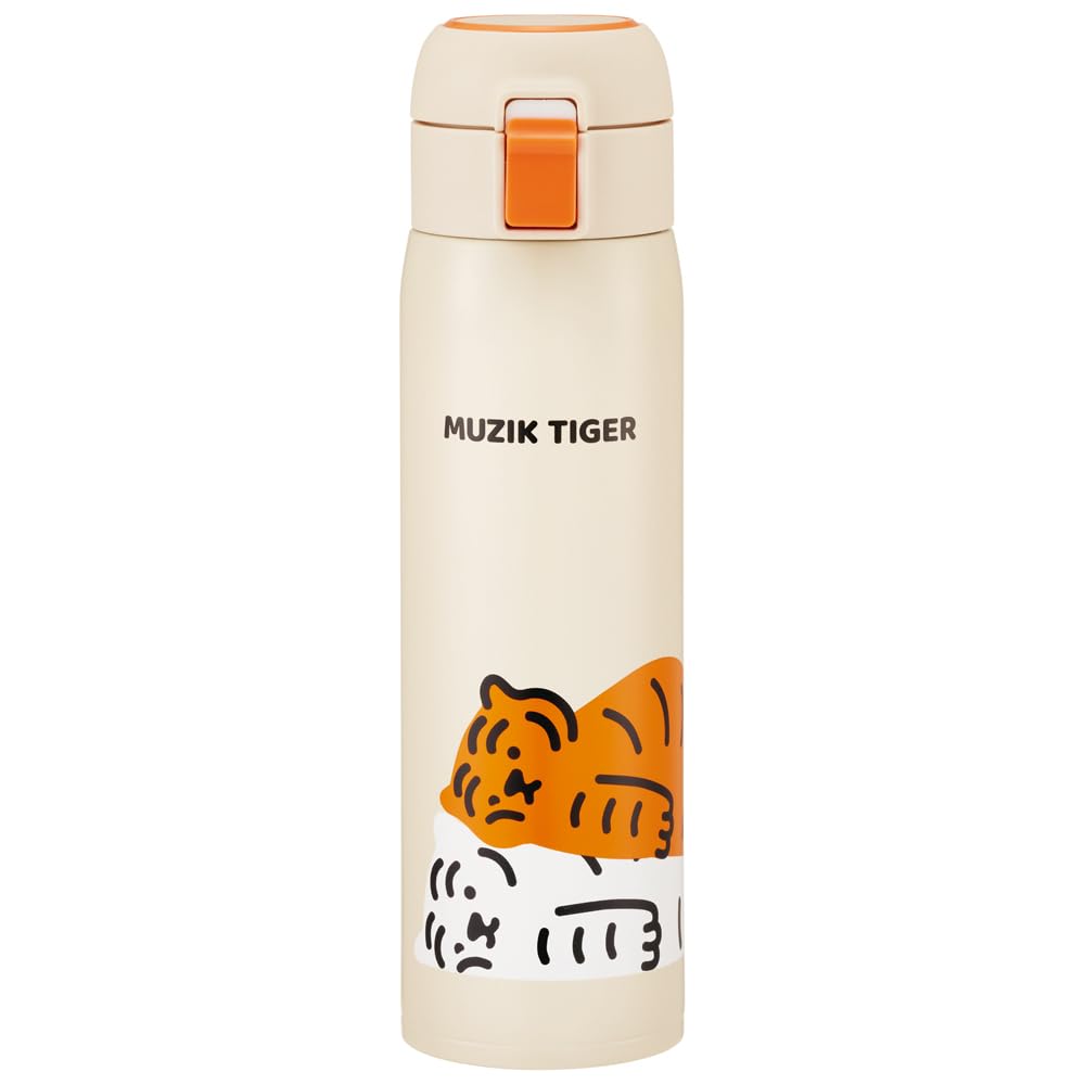 

Skater 480ml Stainless Steel Water Bottle with Insulated by Handle, One-Touch Opening, MUZIKTIGER, STOT5-A
