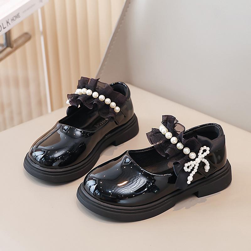 Summer New Fashion Girls Comfortable Soft Sole Leather Shoes