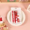 6pcs/set Christmas Student Stationery Cartoon Multi Color Pen Set Student Reward Prize Christmas New Year Gifts Back To School