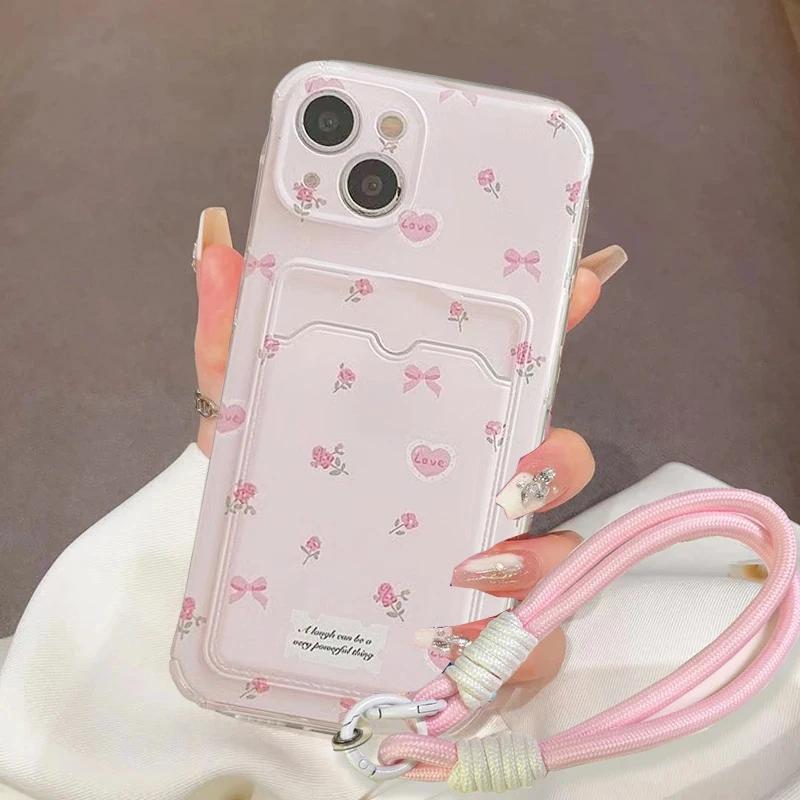 Case for Xiaomi Redmi Note 13 14 Pro Plus 12 11 10 Pro 12S 11S 9S 13C 12C 10C 9C 9A A2 A1 Cover TPU Butterfly Photo Card Holder