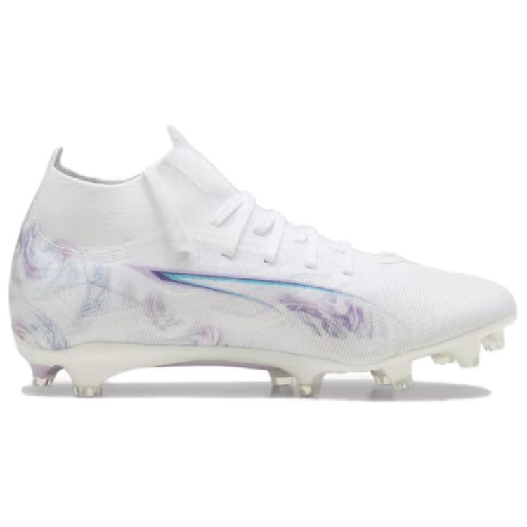 Puma Ultra Match+ 5 FG AG Brilliance Pack Women Sneakers White Black Spring-Lavender 108179-01