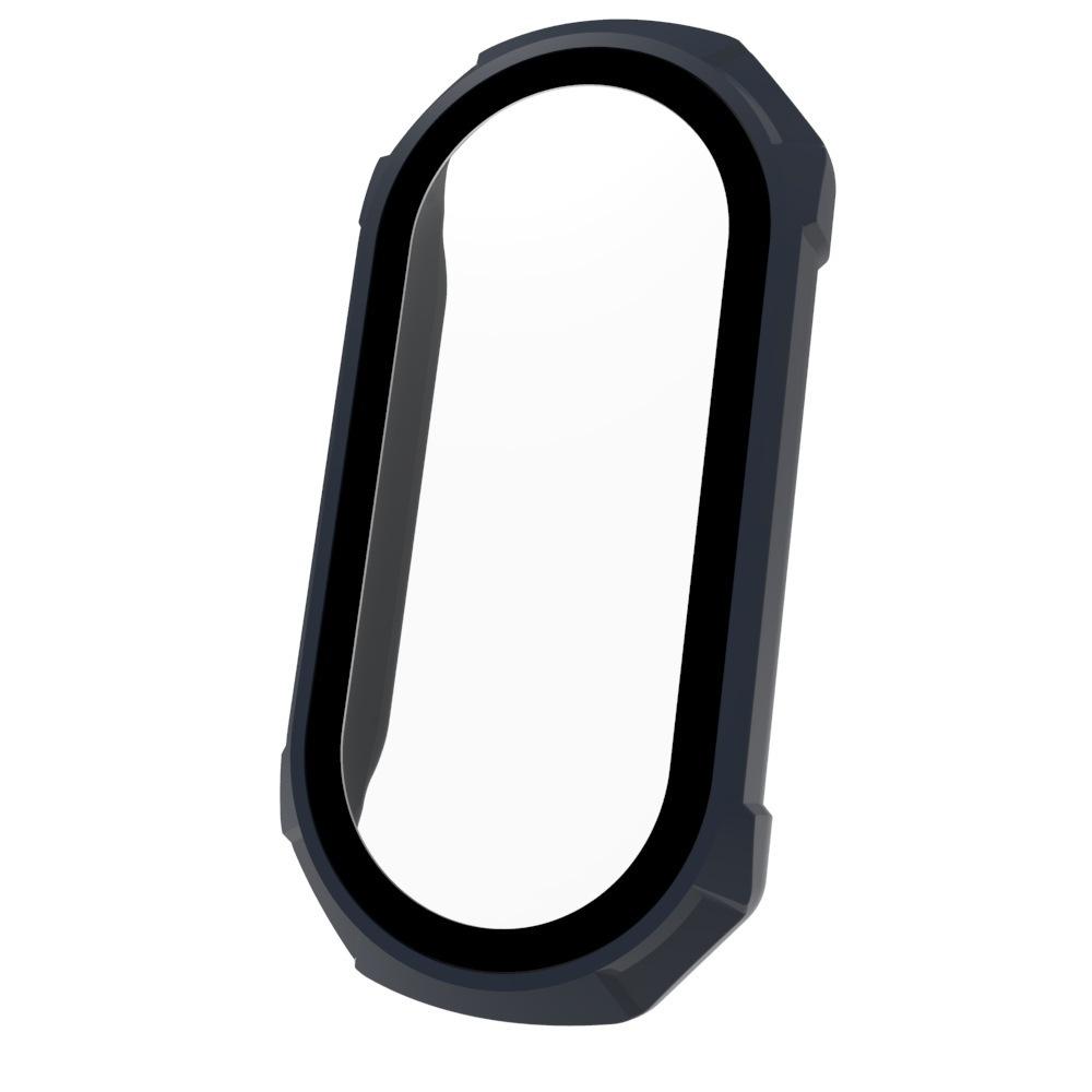 Gehärtetes Glas+ Bumper Case Hülle Für Xiaomi Mi Band 10 Vollschützende Bumper Case Uhrenzubehör
