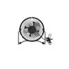 Desk Fan - Kikkerland - US143-BK - USB - 360° Rotation - Compact and Lightweight