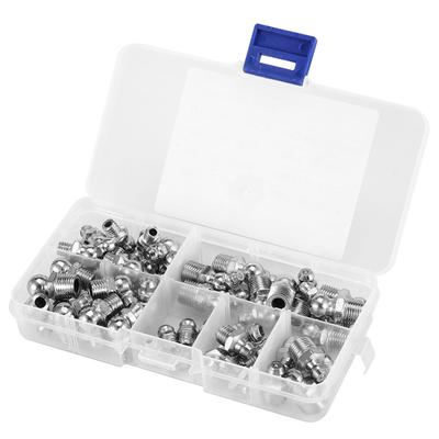 45 Buc. M6M8M10 Metal Durabil Alamă Niplu Gresoare Zerk Kituri Asortate