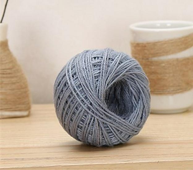 Vintage Style Colored Hemp Rope for DIY and Photo Clips (1.5-2mm, 25m/50m/100m)