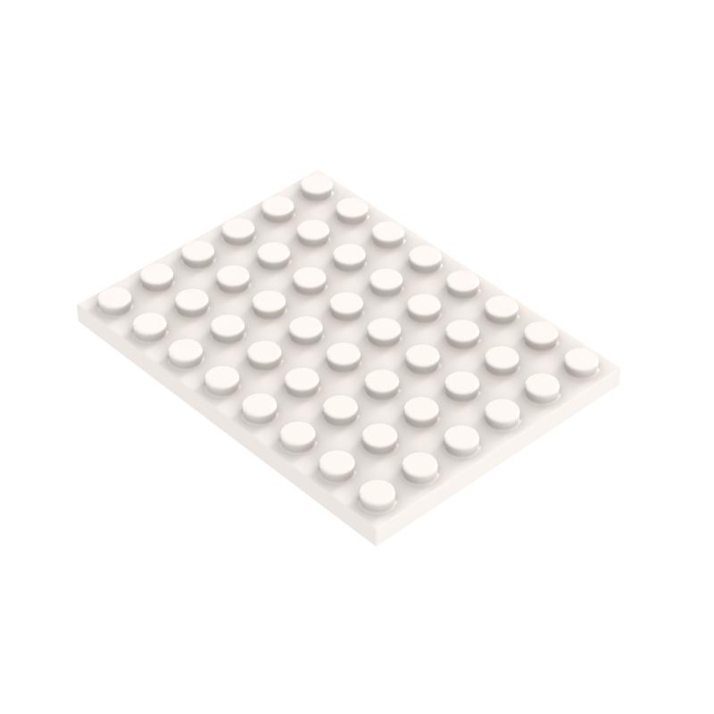 Non-Toxic Moc Small Particle Building Blocks 6X8 Pieces Base Plate Diy Parts Accessories Compatible 3036