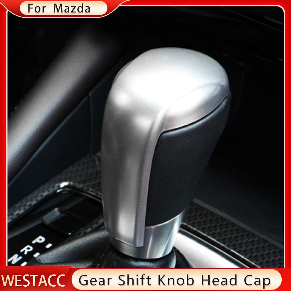 Capac de protecție autocolant pentru butonul schimbătorului de viteze pentru Mazda 2 3 6 BM GJ Demio CX3 CX5 CX8 CX9 Axela 2014 - 2022