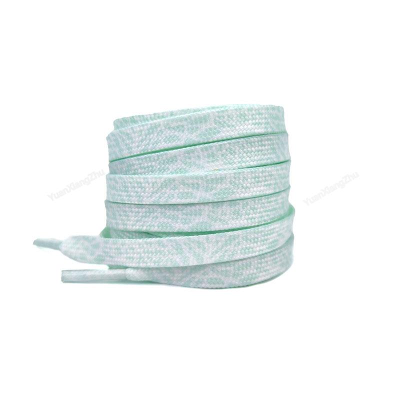 

1 пара шнурков с текстурой трещин, плоские шнурки для кроссовок AF1/AJ, модные шнурки с леопардовым принтом 120/140/160 см, шнурки для обуви 120cm