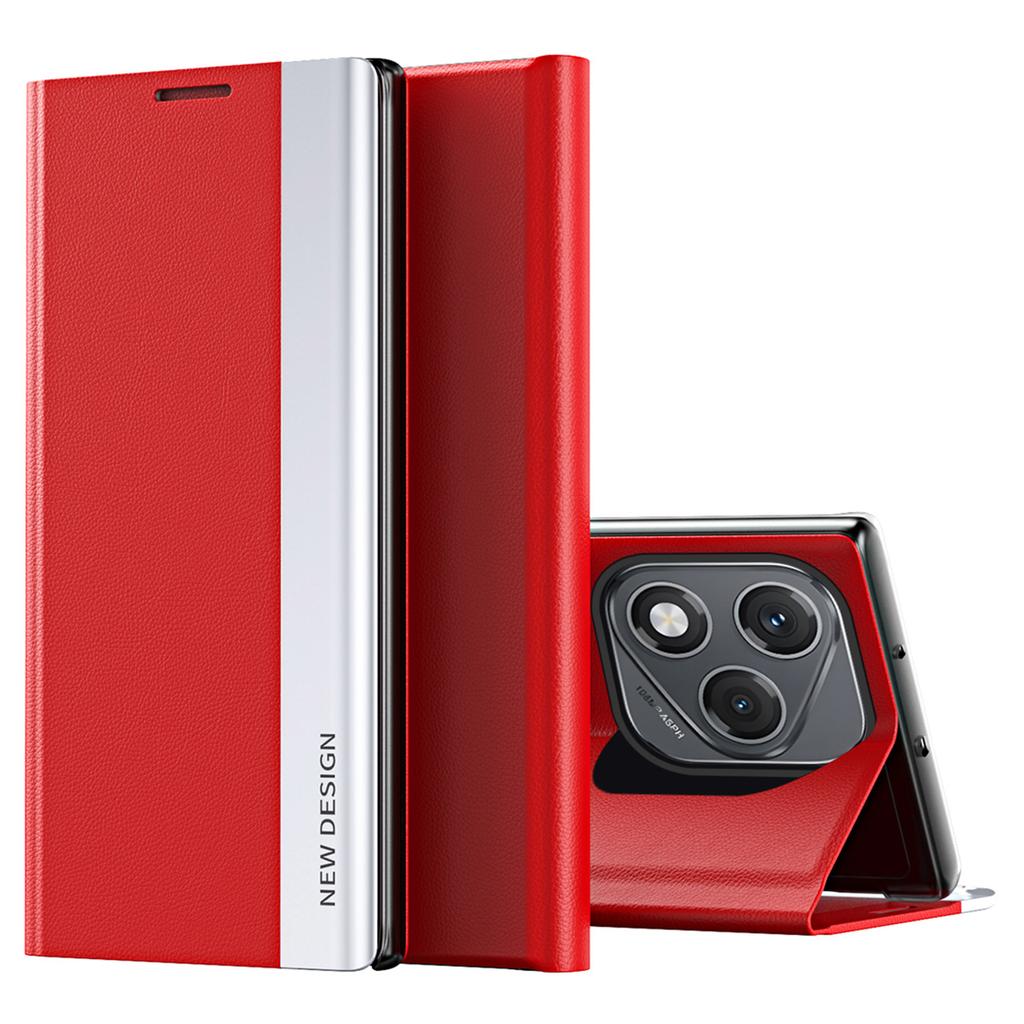 For Honor 400 Lite Deksel Antidrop Lær Telefondeksel med Stativ