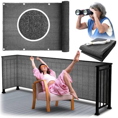 Balcony Cover UV 95% Balcony Terrace Fence Protective Mat with Fittings 80 X 300