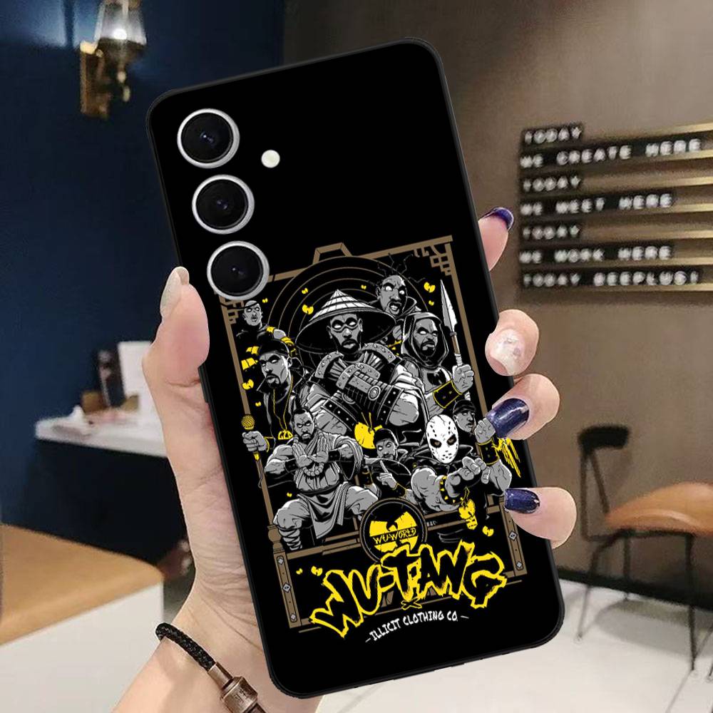 

Wu-Tang Wu T-Tang C-Clan Phone Case For Samsung S 24 fe 25 Ultra plus 20 lite 21 30 22 23 24 22 Ultra 5G Fundas Samsung S24 ULTRA