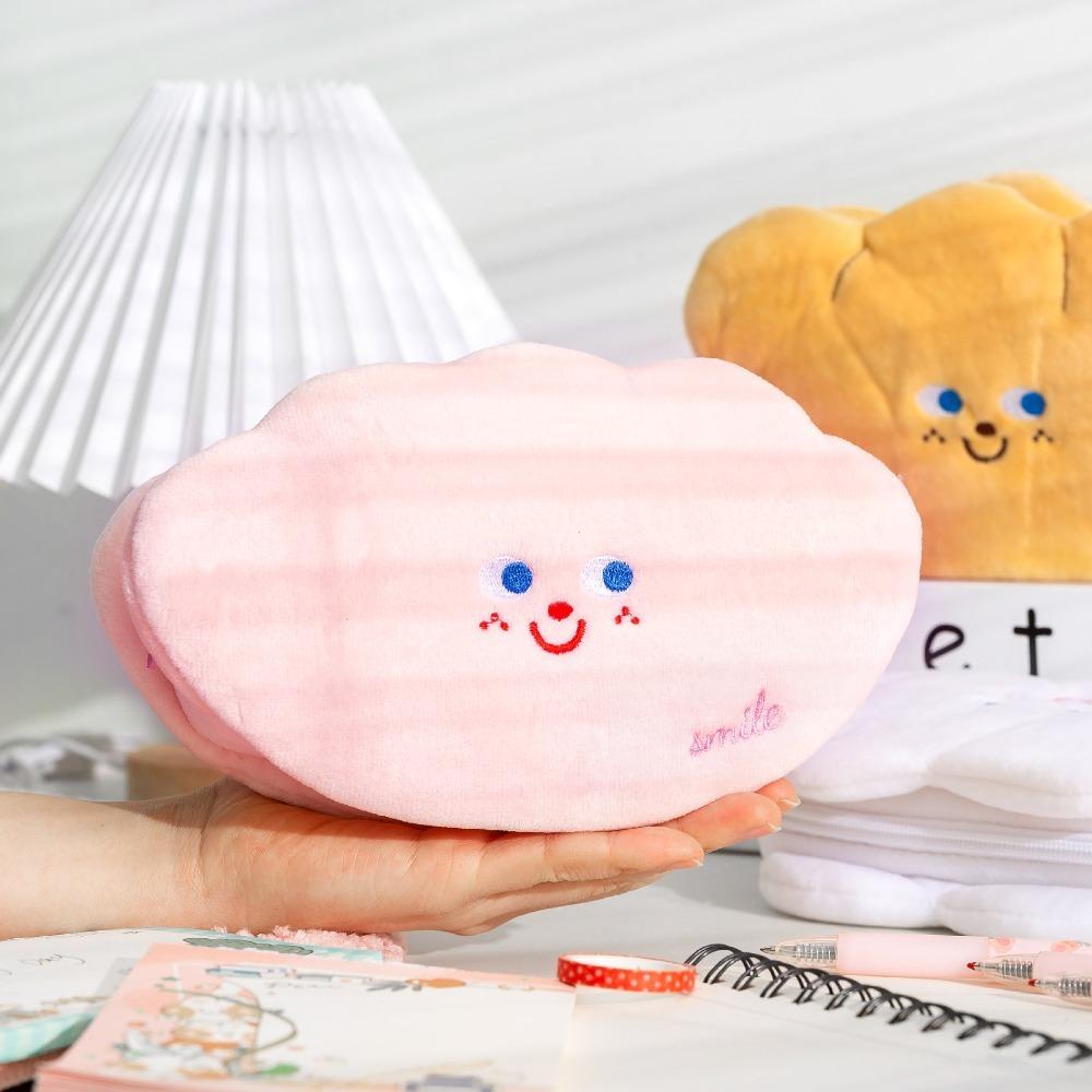 

Printing Pencil Bag Fluffy Student Stationery Practical Flaky Cloud Pencilcase