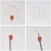 Smycken Beading Wire 8 ft Stark lackbeständig koppar Craft Wire för DIY Smycken Halsband