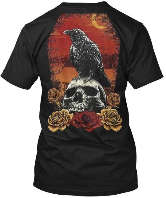 Skull Crow TTshirt Made in the USA Size S to 5XL S