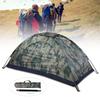 Outdoor Single Person Leisure Windproof Tent for Camping Fishing Climbing Camouflage