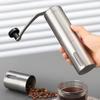 Stainless Steel Hand Crank Coffee Grinder Adjustable Manual Coffee Grinder  Coffee Accessories