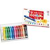 Pentel Crayon Washable Futokurayon GWM1-12 12 barev