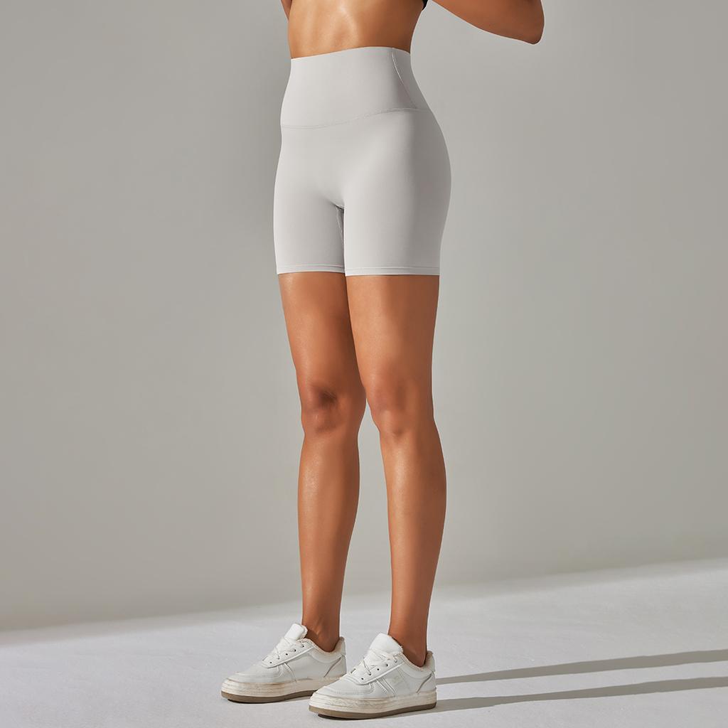 Align Damen-Yoga-Shorts mit hohem Bund – butterweich und federleicht! Ideal zum Laufen, Radfahren und für Fitness. 31 Farben.