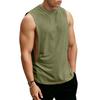 Men's Sleeveless Athletic Tank Top Muscle Shirt Gym Fitness Breathable Stretch Quick Dry Sports Vest for Summer Training
