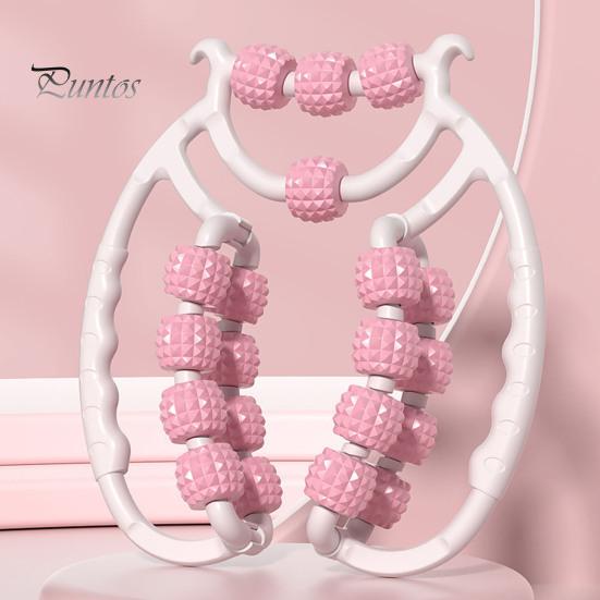 Masážní váleček nohou Anticelulitidní lymfodrenáž Hluboká tkáňová terapie Stehna Paže Záda Rameno Masážní nástroj na uvolnění svalů s 13/20 válečky