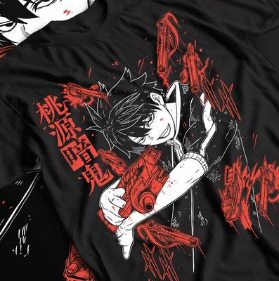 Tougen T-shirt Anki Ichinose Shiki Ani Art Horror Anime Gift T-shirt All Size