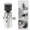 750ml Capacity Automotive Oil Catch Can Air Oil Separator with AN10 Fittings and Built in Air Filter for Improved Engine Airflow